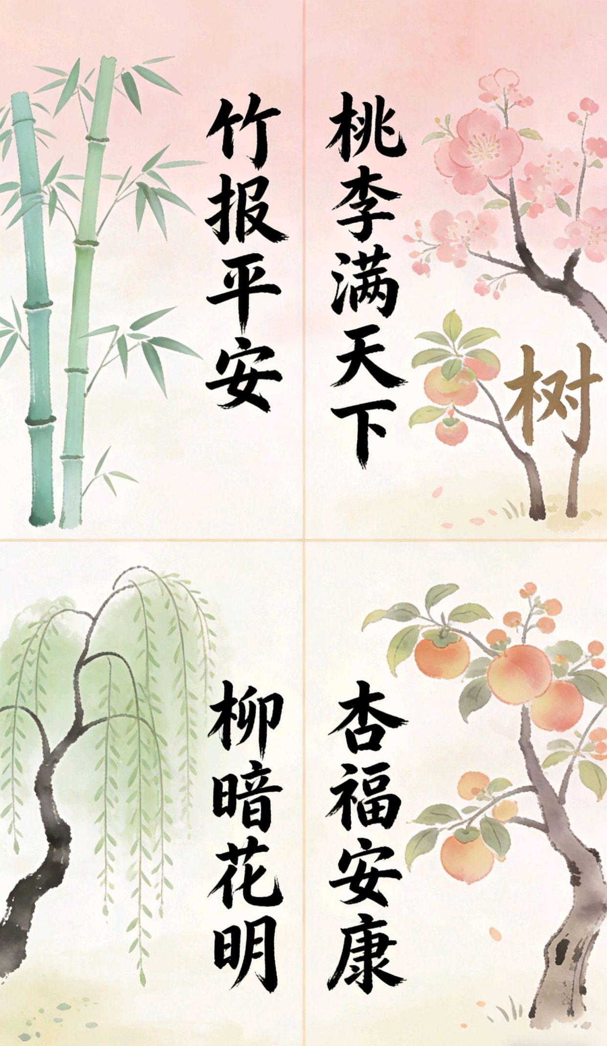 一年一岁一芳华,一光一景一流年，吉祥安康的早上问候